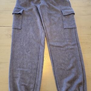 Pink Republic Women's Junior Size XS Heather Blue Joggers, New